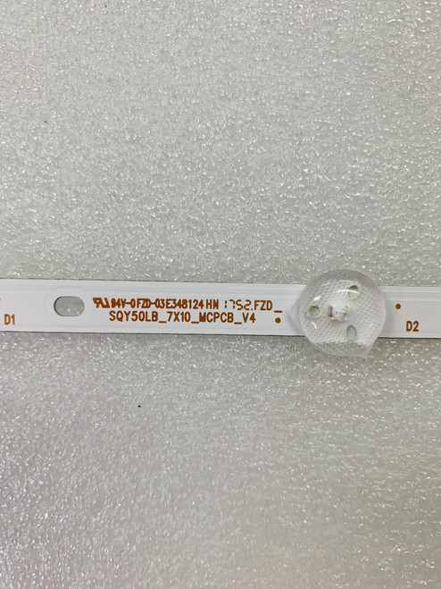 RCA RLDED5098-B-UHD LED Light Strips Complete Set of 10 SQY50LB_7X10_MCPCB_V4